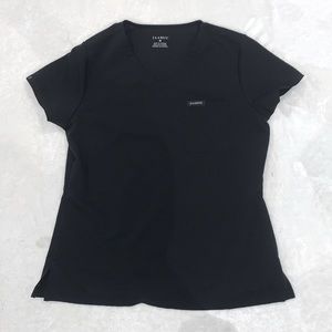 Jaanuu black scrub top medium